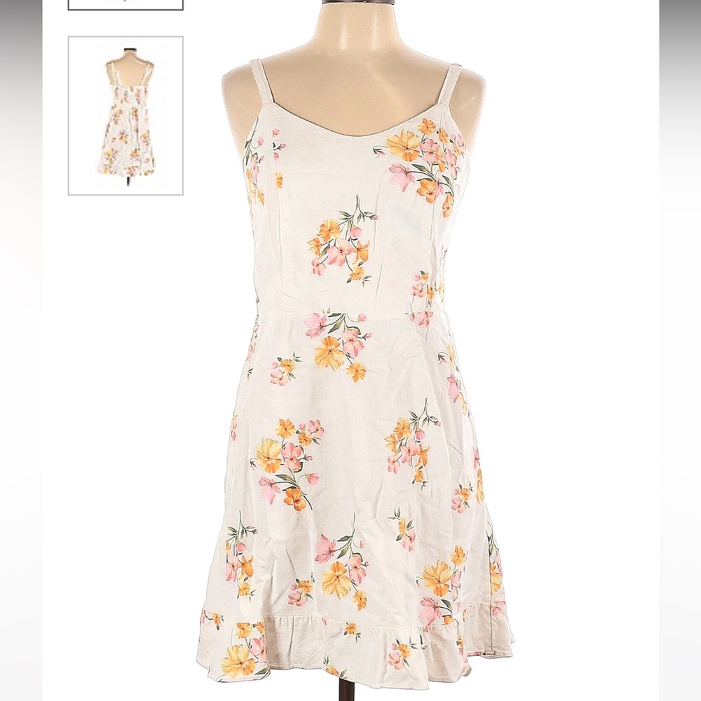 NWT Old Navy linen floral dress